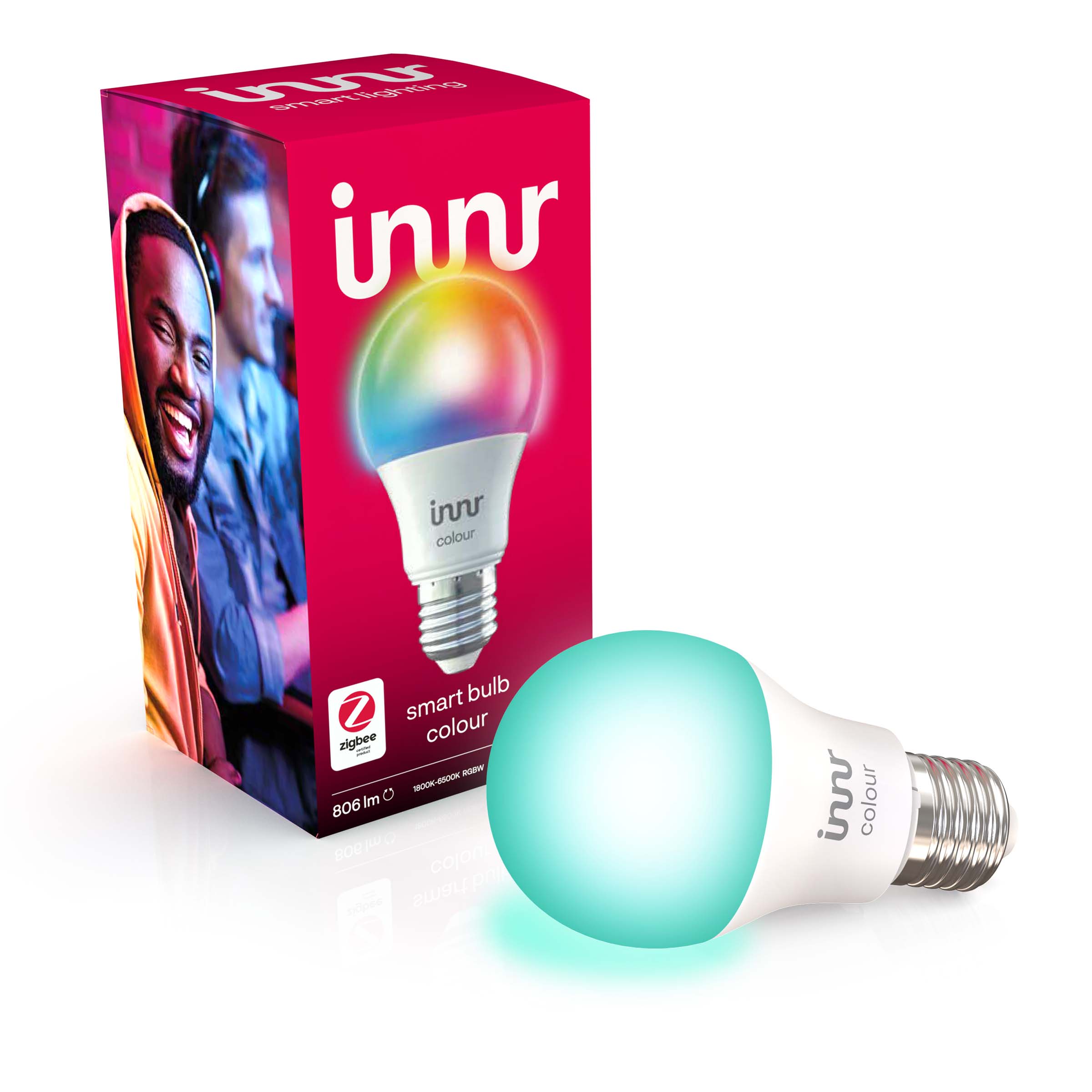 INNR RB 286 C Chytrá LED žárovka E27 Colour INNR RB 286 C Chytrá LED žárovka E27 Colour